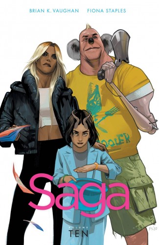 SAGA VOLUME 10 GRAPHIC NOVEL