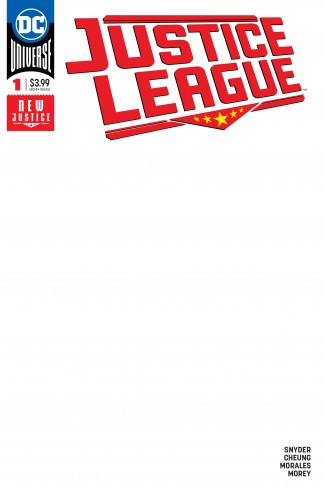 JUSTICE LEAGUE #1 (2018 SERIES) BLANK VARIANT