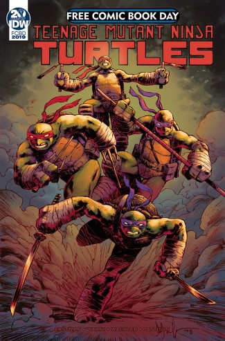 FCBD 2019 TEENAGE MUTANT NINJA TURTLES CASUALTY OF WAR