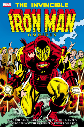 INVINCIBLE IRON MAN OMNIBUS VOLUME 4 HARDCOVER AL MILGROM COVER