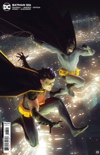 BATMAN #126 (2016 SERIES) ALEX GARNER CARD STOCK VARIANT