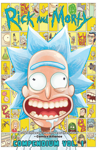RICK AND MORTY COMPENDIUM VOLUME 1 GRAPHIC NOVEL