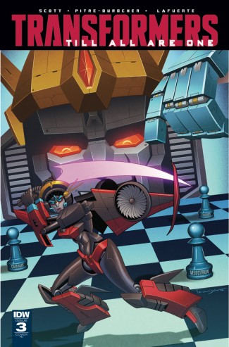 TRANSFORMERS TILL ALL ARE ONE #3 1 IN 10 INCENTIVE VARIANT COVER 