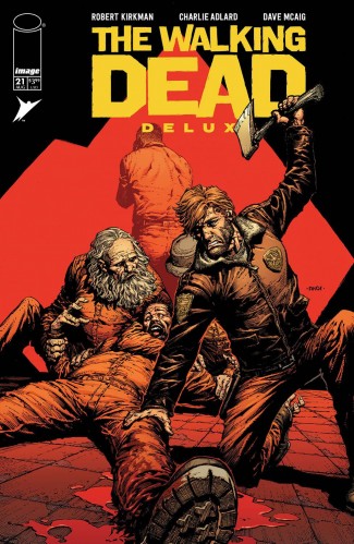 WALKING DEAD DELUXE #21 COVER A FINCH & MCCAIG 