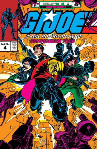 GI JOE A REAL AMERICAN HERO COMPENDIUM VOLUME 4 GRAPHIC NOVEL MICHAEL GOLDEN DM VARIANT COVER