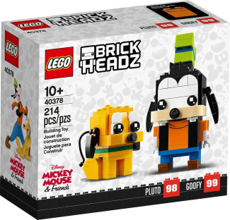 LEGO BRICKHEADZ 40378 GOOFY AND PLUTO