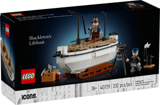 LEGO ICONS 40729 SHACKLETONS LIFEBOAT