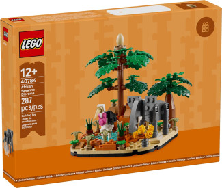 LEGO BOTANICALS #40784 AFRICAN SAVANNA DIORAMA