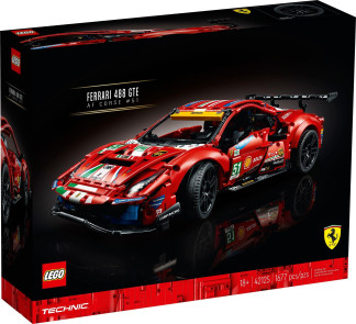 LEGO TECHNIC 42125 FERRARI 488 GTE AF CORSE #51