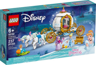 LEGO DISNEY 43192 CINDERELLAS ROYAL CARRIAGE