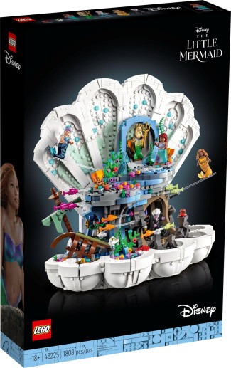 LEGO DISNEY 43225 THE LITTLE MERMAID ROYAL CLAMSHELL