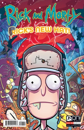 RICK AND MORTY RICKS NEW HAT #1 COVER A