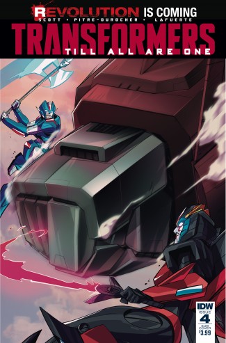 TRANSFORMERS TILL ALL ARE ONE #4 SUBSCRIPTION VARIANT COVER