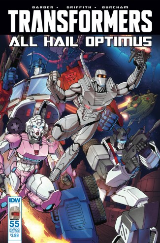 TRANSFORMERS #55 ROM VARIANT COVER