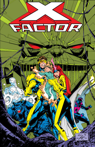 X-FACTOR THE ORIGINAL X-MEN OMNIBUS VOLUME 3 HARDCOVER WHILCE PORTACIO COVER