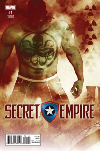 SECRET EMPIRE #1 SORRENTINO HYDRA HEROES VARIANT COVER