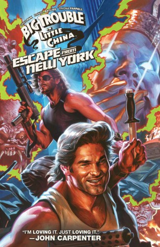 BIG TROUBLE IN LITTLE CHINA AND ESCAPE FROM NEW YORK GRAPHIC NOVEL