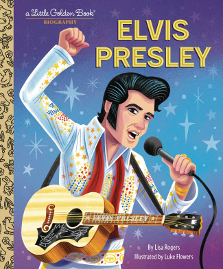 ELVIS PRESLEY A LITTLE GOLDEN BOOK BIOGRAPHY HARDCOVER