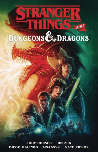 STRANGER THINGS AND DUNGEONS AND DRAGONS GRAPHIC NOVEL