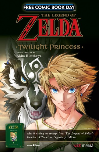 FCBD 2017 VIZ LEGEND ZELDA TWILIGHT PRINCESS OCARINA TIME