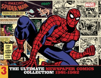 AMAZING SPIDER-MAN ULTIMATE NEWSPAPER COMICS COLLECTION VOLUME 3 1981-1982 HARDCOVER