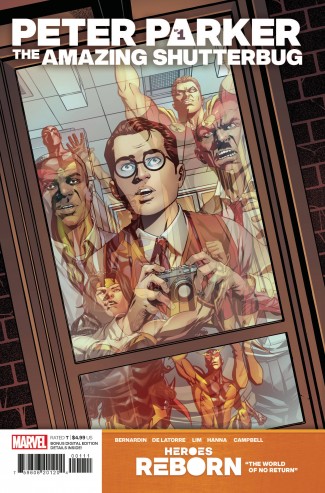 HEROES REBORN PETER PARKER AMAZING SHUTTERBUG #1