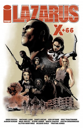 LAZARUS X PLUS 66 GRAPHIC NOVEL