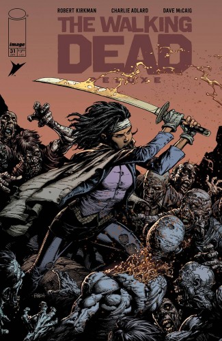 WALKING DEAD DELUXE #31 COVER A FINCH & MCCAIG 