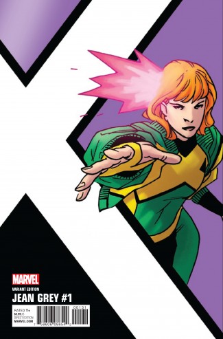 JEAN GREY #1 KIRK CORNER BOX 1 IN 10 INCENTIVE VARIANT COVER 