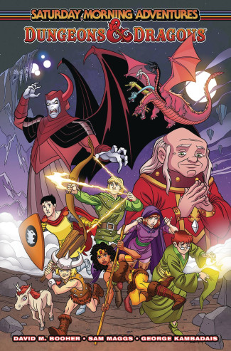 DUNGEONS AND DRAGONS SATURDAY MORNING ADVENTURES VOLUME 1 GRAPHIC NOVEL