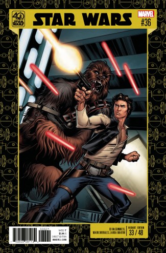 STAR WARS #36 (2015 SERIES) 40TH ANNIVERSARY VARIANT