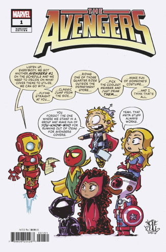 AVENGERS #1 (2023 SERIES) YOUNG VARIANT