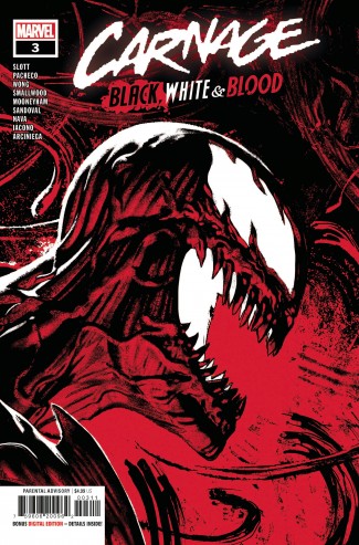 CARNAGE BLACK WHITE AND BLOOD #3
