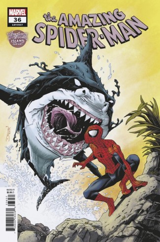 AMAZING SPIDER-MAN #36 (2018 SERIES) SHALVEY VENOM ISLAND VARIANT