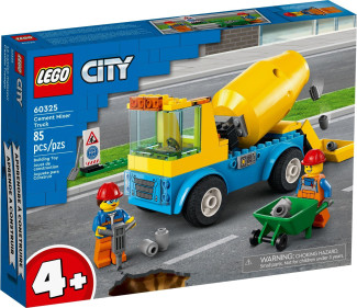 LEGO CITY 60325 CEMENT MIXER TRUCK