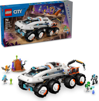 LEGO CITY 60432 COMMAND ROVER AND CRANE LOADER