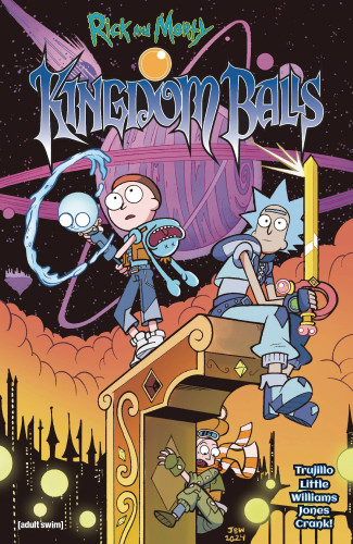 RICK AND MORTY KINGDOM BALLS GRAPHIC NOVEL