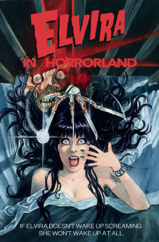 ELVIRA IN HORRORLAND HARDCOVER SIGNED EDITION BY THE MISTRESS OF DARKNESS