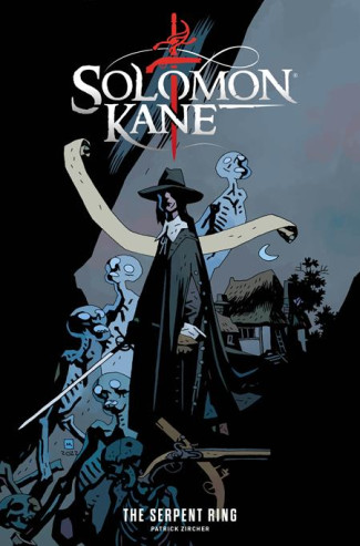 SOLOMON KANE THE SERPENT RING GRAPHIC NOVEL MIKE MIGNOLA DM VARIANT COVER