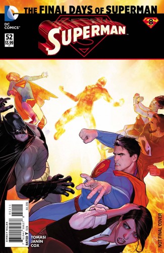 SUPERMAN #52 (2011 SERIES) SECOND PRINTING