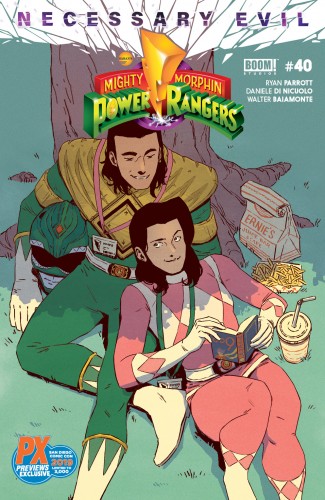 MIGHTY MORPHIN POWER RANGERS #40 SDCC 2019 VARIANT