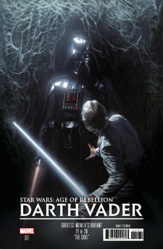 STAR WARS AGE OF REBELLION DARTH VADER #1 DELLOTTO GREATEST MOMENTS VARIANT