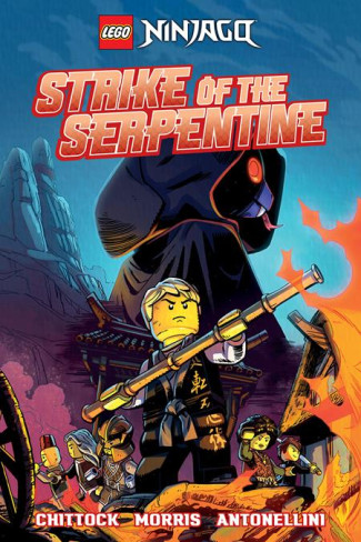 LEGO NINJAGO STRIKE OF THE SERPENTINE GRAPHIC NOVEL