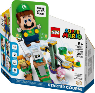 LEGO SUPER MARIO 71387 ADVENTURES WITH LUIGI STARTER COURSE