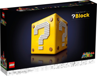 LEGO SUPER MARIO #71395 SUPER MARIO 64 QUESTION MARK BLOCK