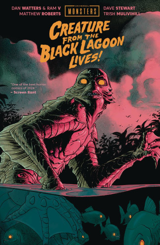 UNIVERSAL MONSTERS CREATURE FROM THE BLACK LAGOON LIVES ROBERTS & STEWART COVER