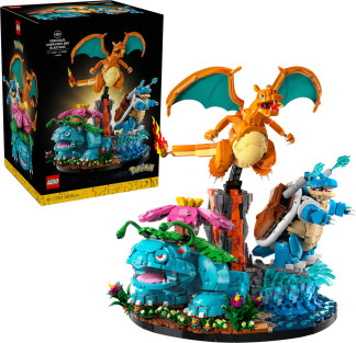 LEGO POKEMON 72153 VENUSAUR, CHARIZARD AND BLASTOISE