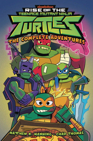 RISE OF THE TEENAGE MUTANT NINJA TURTLES THE COMPLETE ADVENTURES GRAPHIC NOVEL