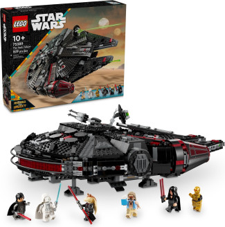 LEGO STAR WARS 75389 THE DARK FALCON (Note: Small Box Hole)