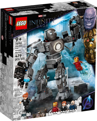 LEGO MARVEL 76190 IRON MAN IRON MONGER MAYHEM